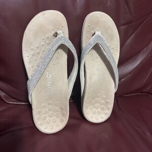 Vionic Dillon Women's Sz 7 Dillon Shine Diamond Shiny Sparkling Comfort Sandals